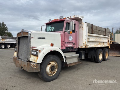 1985 Kenworth W900 6x4 T/A Dump Truck