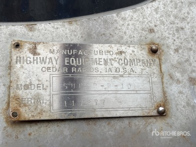 Super-P-10 Highway Spreader Box