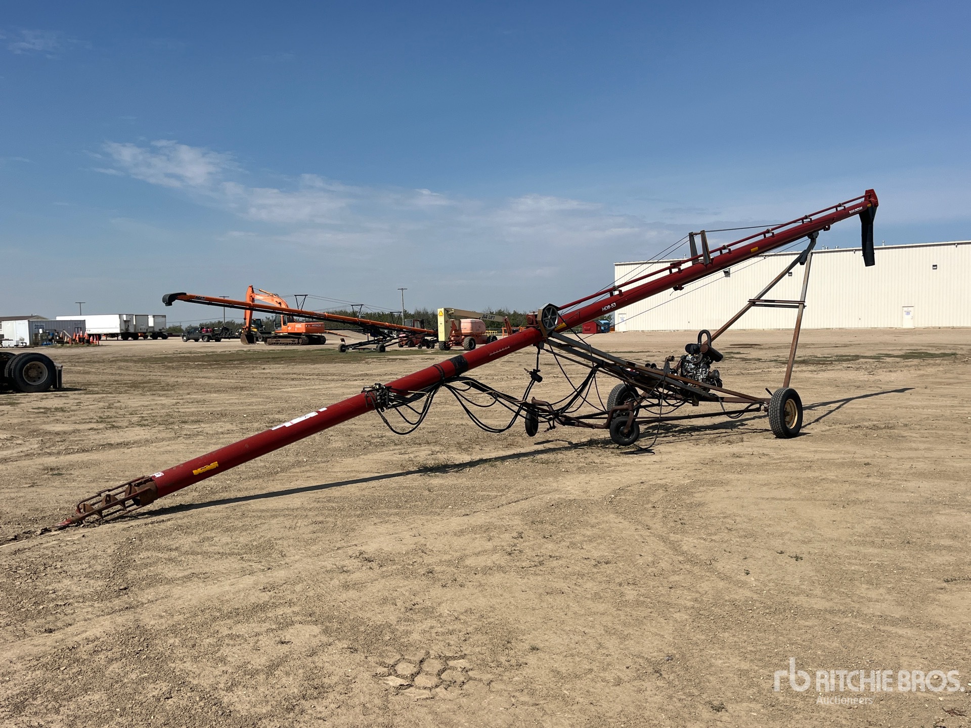 Sakundiak HD8-53 8 in x 53 ft Grain Auger