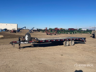 2016 Diamond C 24 ft T/A Equipment Trailer