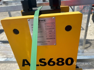 2025 LYALS ALS680 Skid Steer Post Driver (Unused)