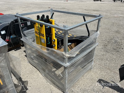 2025 LYALS ALS680 Skid Steer Post Driver (Unused)