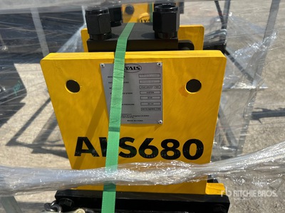 2025 LYALS ALS680 Skid Steer Post Driver (Unused)
