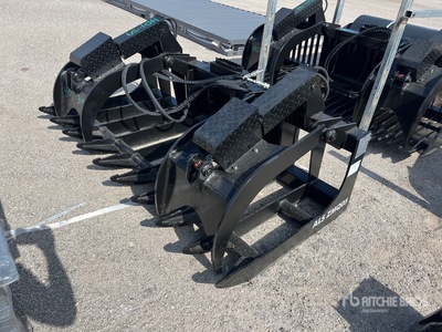 2025 LYALS ZMQO5 81 in Skeleton Skid Steer Grapple (Unused)