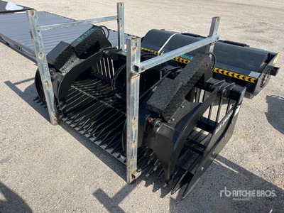 2025 LYALS ZMQO3 82 in Skid Steer Grapple (Unused)