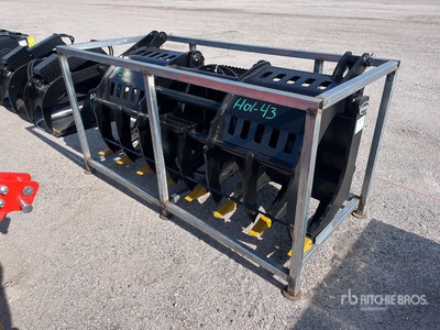 2025 LYALS ZMQO1 71 in Skeleton Skid Steer Grapple (Unused)