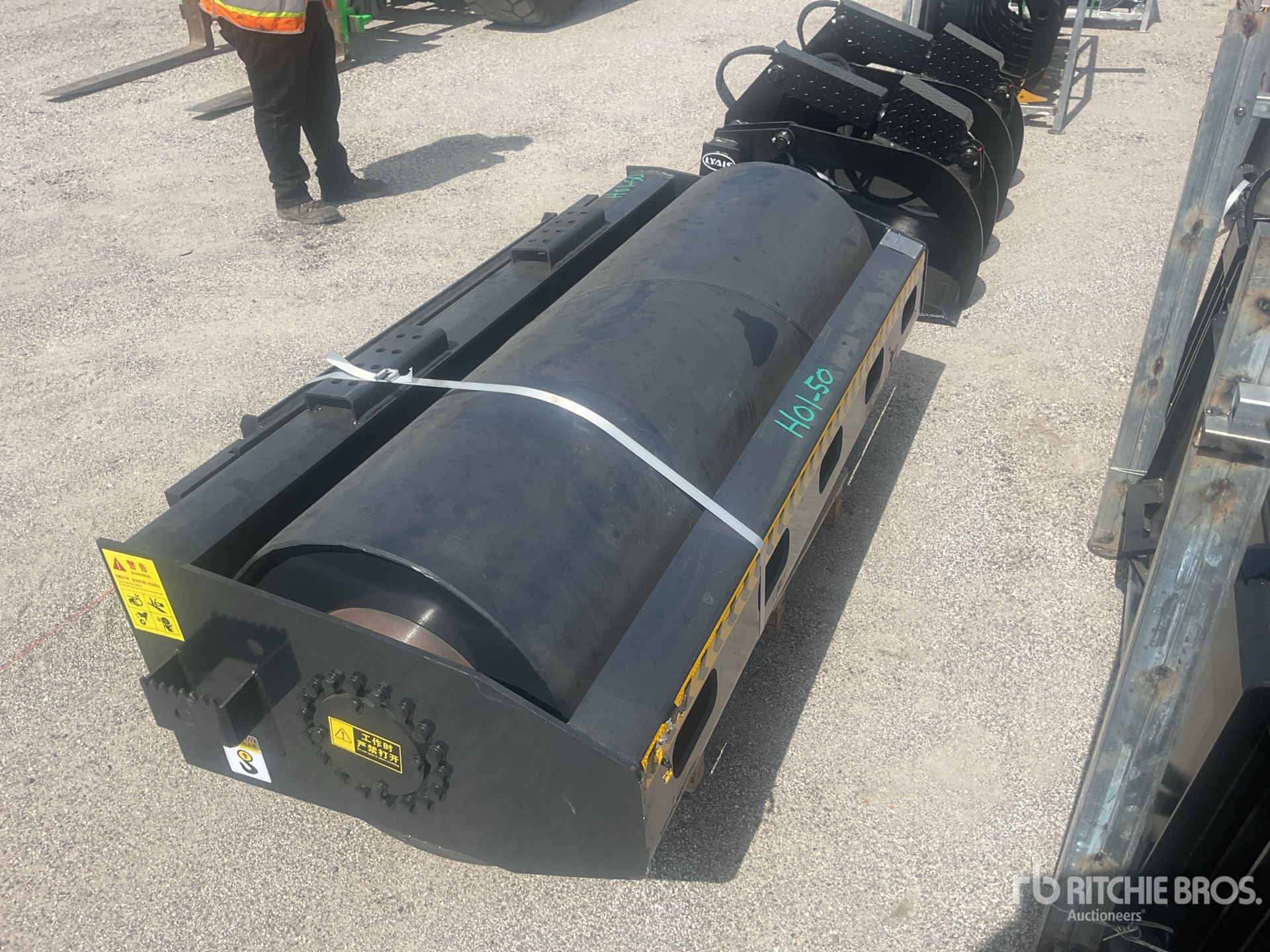 2025 LYALS ALSSR Skid Steer Vibratory Roller (Unused)