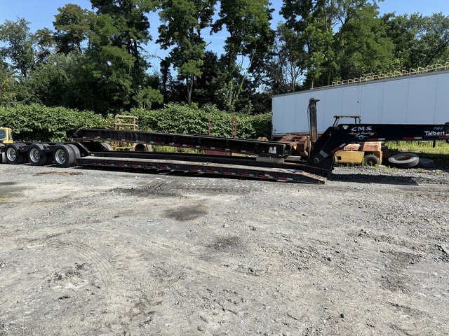 2014 Talbert AC20 65 ton Quad/A Beam Removable Gooseneck Lowboy Trailer
