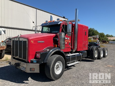 2001 Kenworth T800 8x4 Heavy Haul Cabina con cuccetta per trattore stradale 3 assi