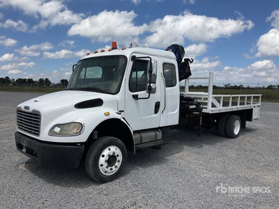 2006 PM 6 2.8 ton Knuckle Boom on 2007 Freightliner M2 Sleeper Camion con Grua / Camion Tracteur-Grue