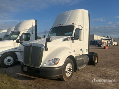 2019 Kenworth T680 4x2 S/A Day Cab Truck Tractor (Inoperable)