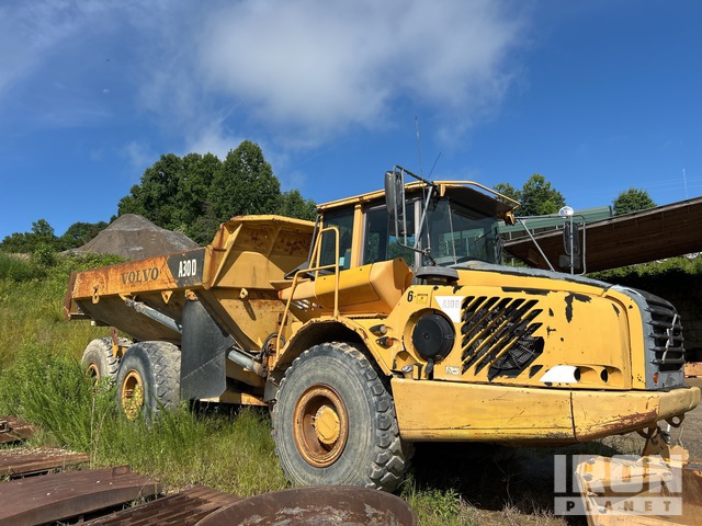 2005 Volvo A30D Articulated Dump Truck (Inoperable) in North Wilkesboro ...