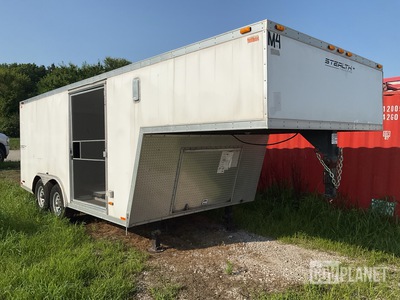 2010 Stealth SGN8522TA3 Gooseneck T/A Enclosed Trailer