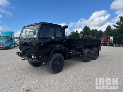 2004 Stewart & Stevenson FMTV-C 5000 lb Knuckle Boom on 2004 Stewart-Stevenson 6x6 Boom Truck