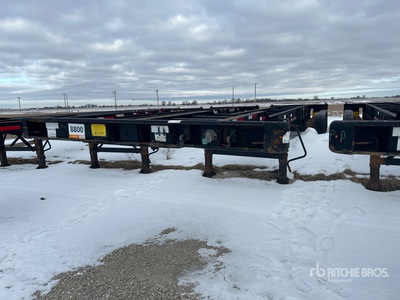 2019 Cheetah 40 ft Quad/A Container Trailer