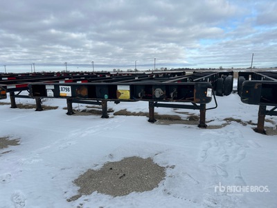 2020 Cheetah 40 ft Quad/A Container Trailer