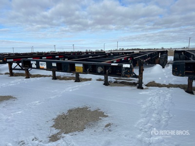 2018 Cheetah 40 ft Quad/A Container Trailer