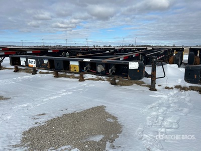 2018 Cheetah 40 ft Quad/A Container Trailer