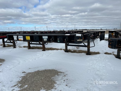 2018 Cheetah 40 ft Quad/A Container Trailer