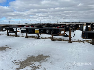 2018 Cheetah 40 ft Quad/A Container Trailer