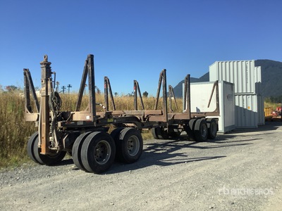 2019 Peerless Quad/A Short Wood Log Trailer