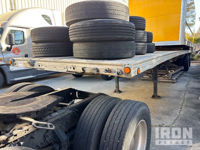 1988 Mccullough MAFT44 44 ft T/A Spread Axle Pritsche Anhänger