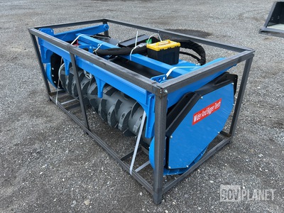 Raytree RMDM72A 72" Skid Steer Drum Mulcher - Unused
