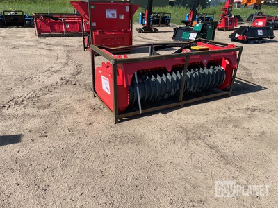 Raytree RMBD72 72" Skid Steer Drum Mulcher - Unused
