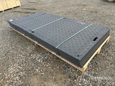 Quantity of (12) SKLP 2400 mm x 1200 mm Plastic Plates (Unused)