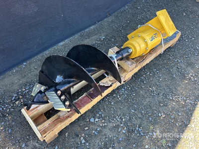GIYI 400 mm Excavator Auger - Fits Cat 303 (Unused)