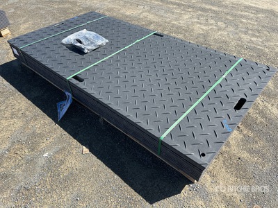 Quantity of (12) SKLP 2400 mm x 1200 mm Plastic Plates (Unused)