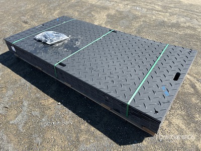 Quantity of (12) SKLP 2400 mm x 1200 mm Plastic Plates (Unused)