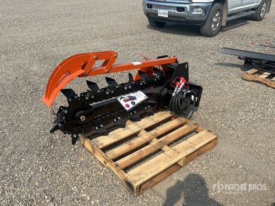 2025 GIYI GY-X39F Mini Zanjadora para minicargadora (Unused)