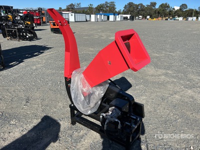 2025 GIYI NWC53 Mini Skid Steer Chipper (Unused)