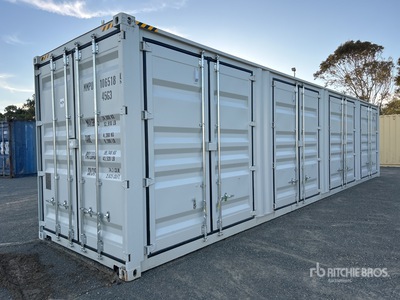 2025 40 ft High Cube Multi-Door コンテナ機械