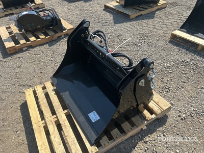 2025 GIYI GY-XKH39F 39 in Mini スキッドステア用バケット (Unused)