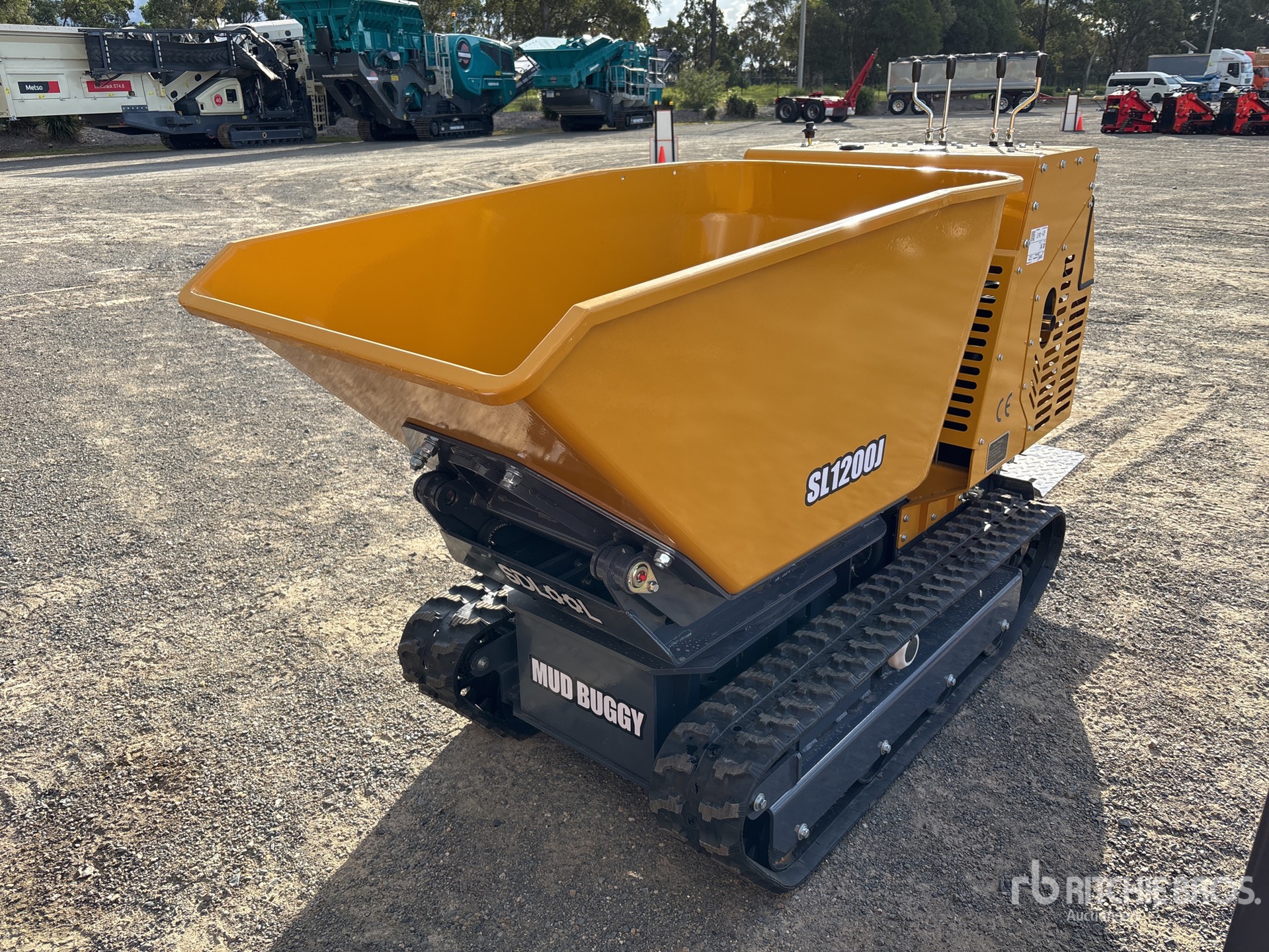 2025 SDLOOL SL-X1200J 1.2 t Stand-On Mini dumper de cadenas (Unused)