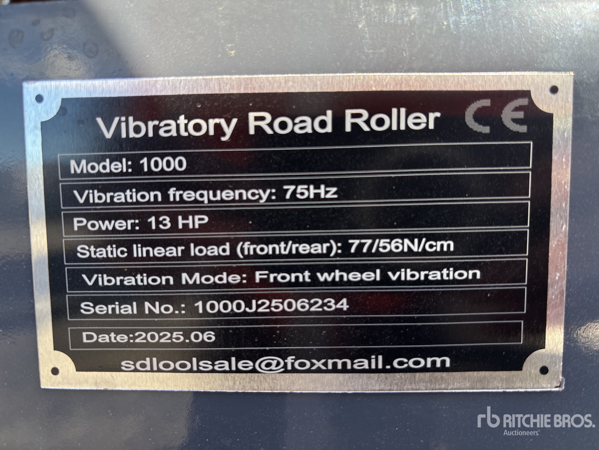 2025 SDLOOL SL1000 Double Drum Roller (Unused)