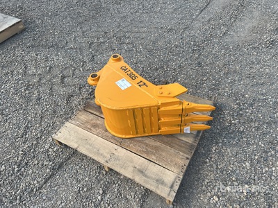 2025 GIYI 12 in Baggerlöffel - Fits Cat 305 (Unused)