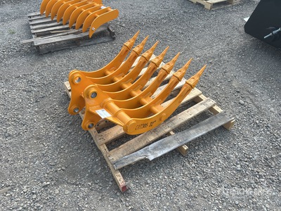 2025 GIYI 32 in Rastrillo para excavadora - Fits Cat 305 (Unused)
