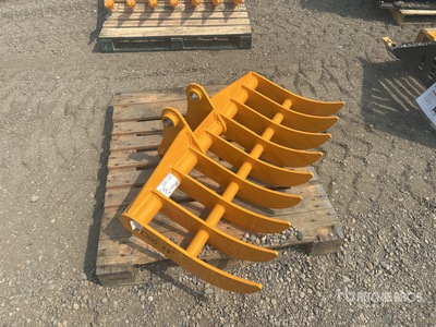 2025 GIYI 44 in Rastrillo para excavadora - Fits Cat 305 (Unused)