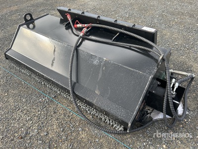 2025 GIYI GY-FM57 1000 mm Mini スキッドステア フレールカッター (Unused)