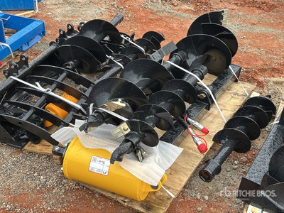 2025 GIYI 64 in Mini Skid Steer Auger (Unused)