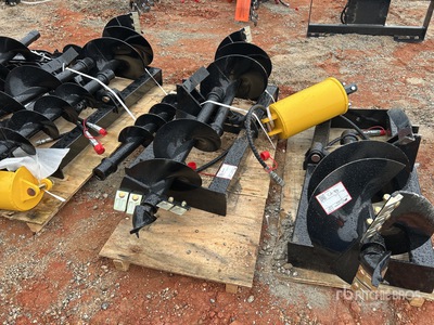 2025 GIYI 64 in Mini Skid Steer Auger (Unused)