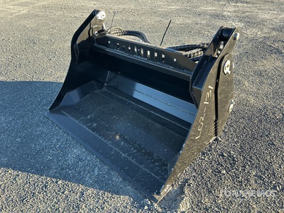 2025 GIYI GY-XKH39 1000 mm Multi-Purpose Mini スキッドステア用バケット (Unused)