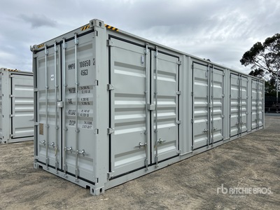 2025 40 ft High Cube Multi-Door Contenedor de almacenamiento