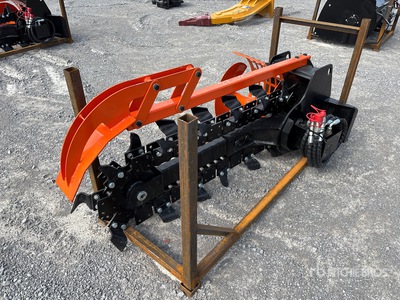 2025 GIYI GY-X39F 8 in Mini Skid Steer Trencher (Unused)
