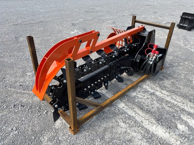 2025 GIYI GY-X39F 8 in Mini Skid Steer Trencher (Unused)