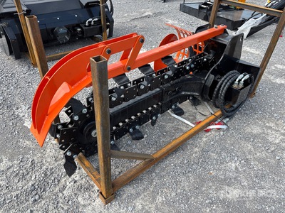 2025 GIYI GY-X39F 8 in Mini Skid Steer Trencher (Unused)