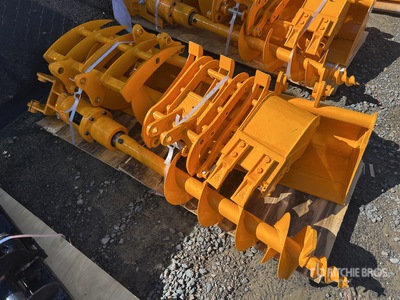 Quantity of (8) VICSEC Excavator Attachments エクスカベーター用アタッチメント - その他 (Unused)